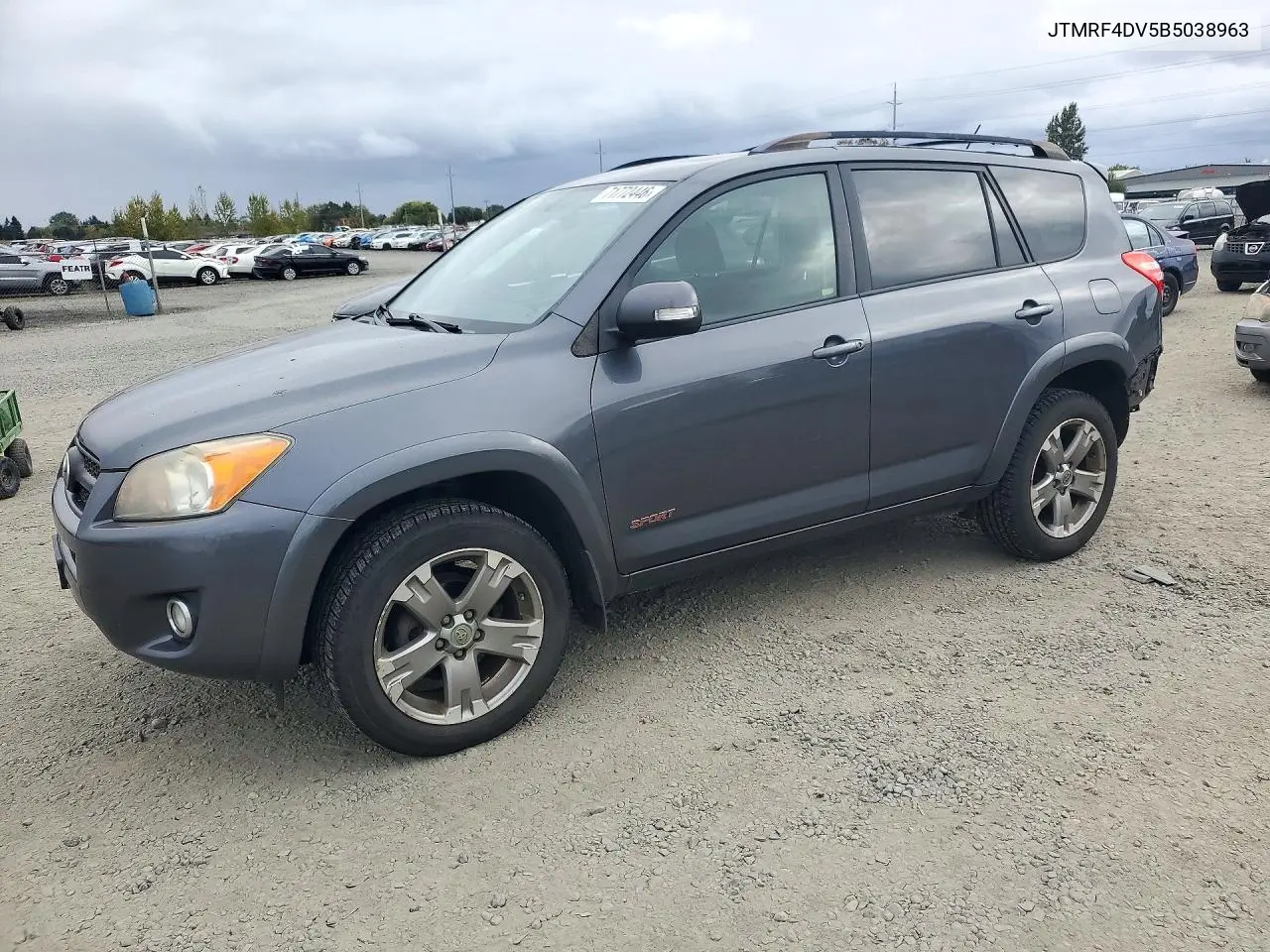 TOYOTA RAV 4 2011, VIN JTMRF4DV5B5038963