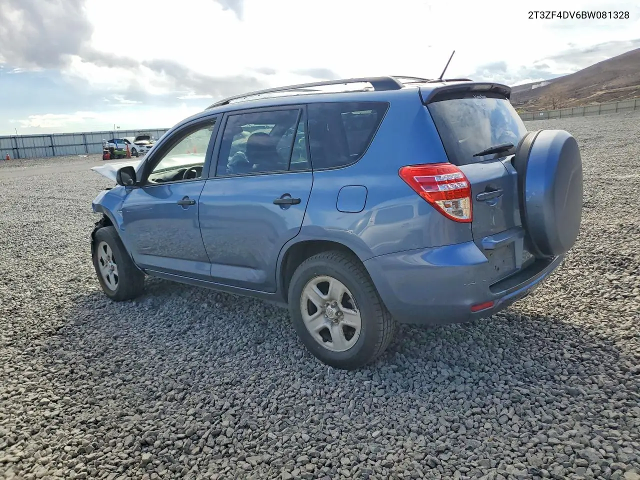 2011 TOYOTA RAV 4 VIN 2T3ZF4DV6BW081328 — фото 2