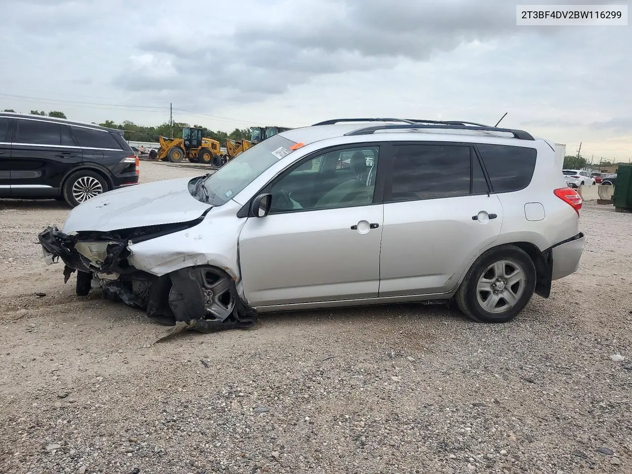 TOYOTA RAV 4 2011, VIN 2T3BF4DV2BW116299