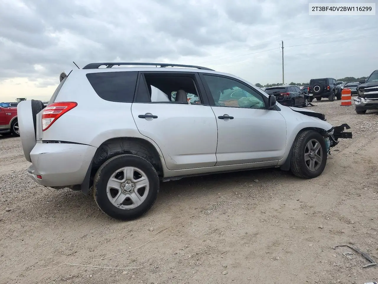 2011 TOYOTA RAV 4 VIN 2T3BF4DV2BW116299 — фото 3