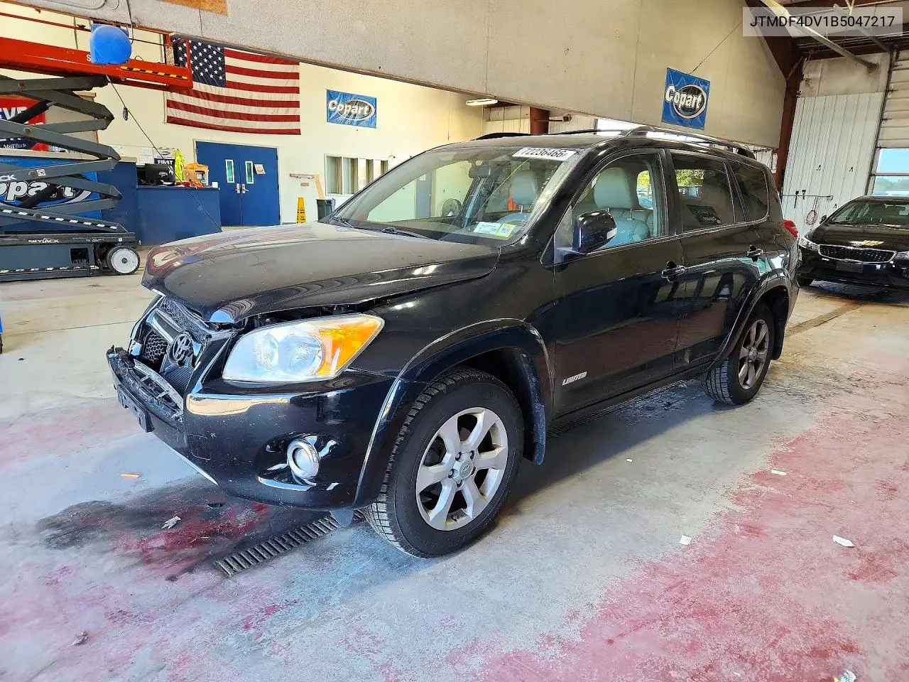 TOYOTA RAV 4 2011, VIN JTMDF4DV1B5047217