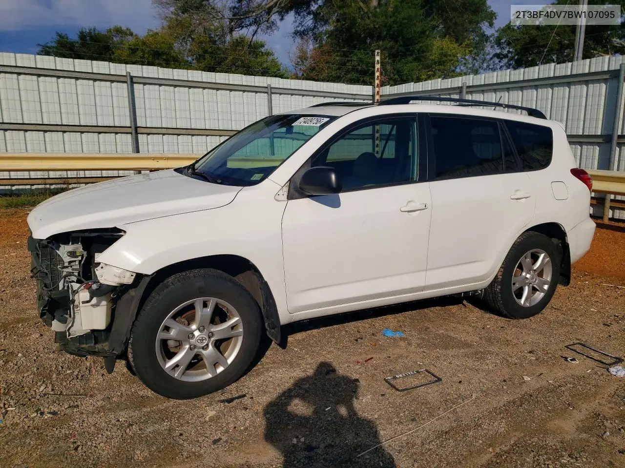 TOYOTA RAV 4 2011, VIN 2T3BF4DV7BW107095
