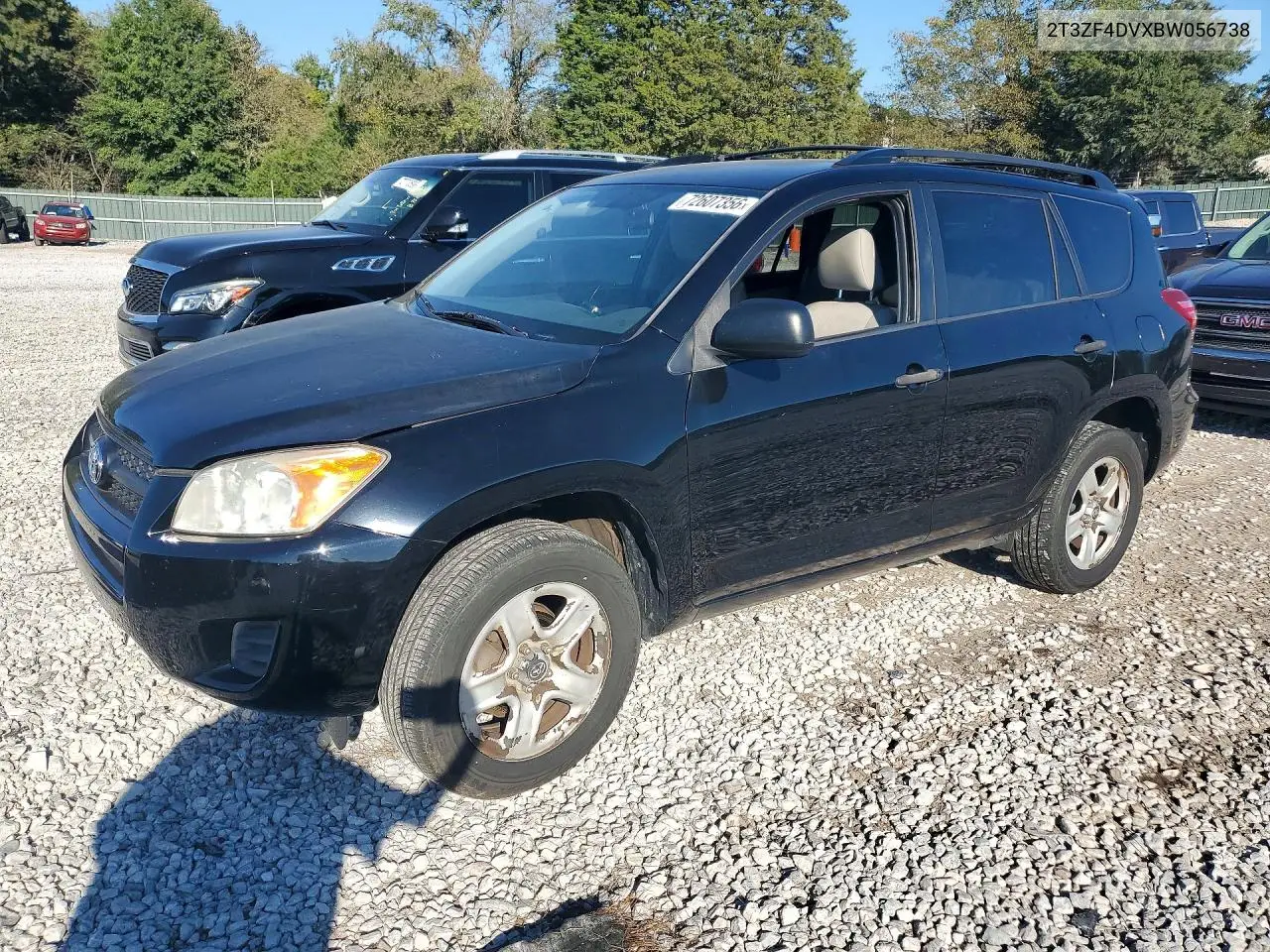 TOYOTA RAV 4 2011, VIN 2T3ZF4DVXBW056738