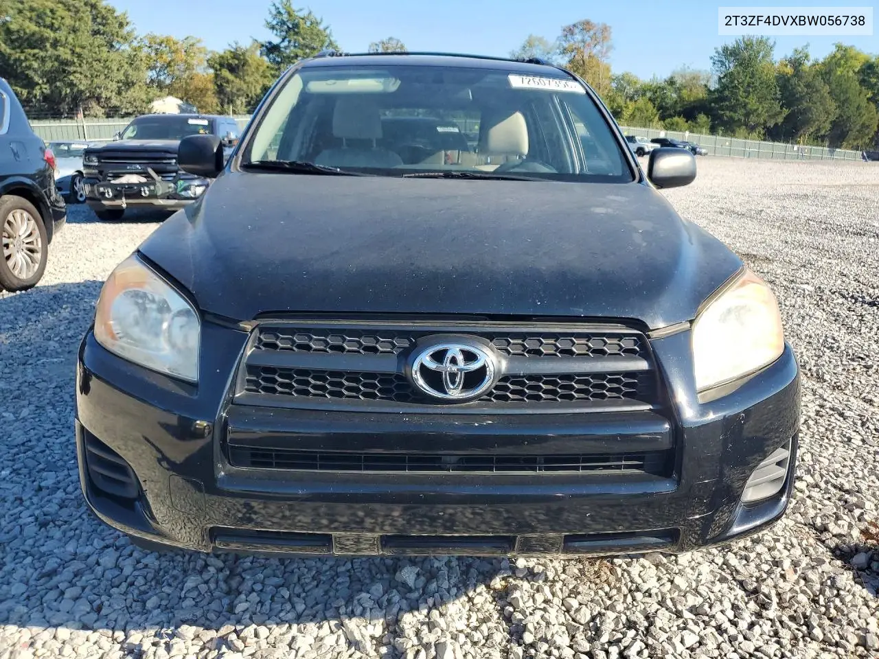 2011 TOYOTA RAV 4 VIN 2T3ZF4DVXBW056738 — фото 5