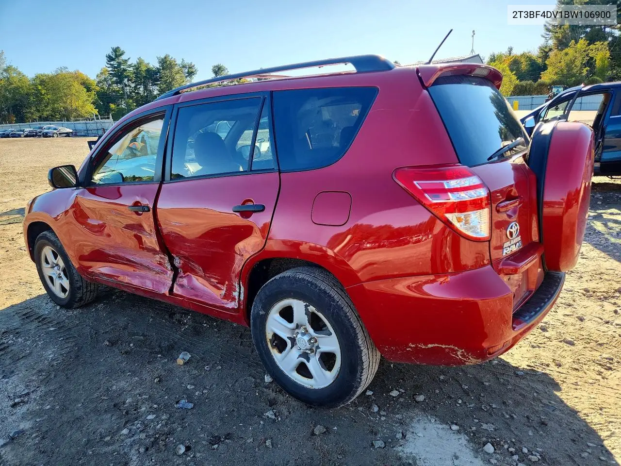 2011 TOYOTA RAV 4 VIN 2T3BF4DV1BW106900 — фото 2