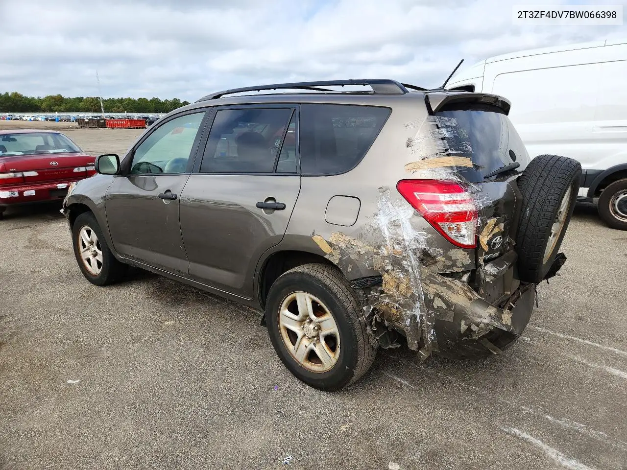 2011 TOYOTA RAV 4 VIN 2T3ZF4DV7BW066398 — фото 2