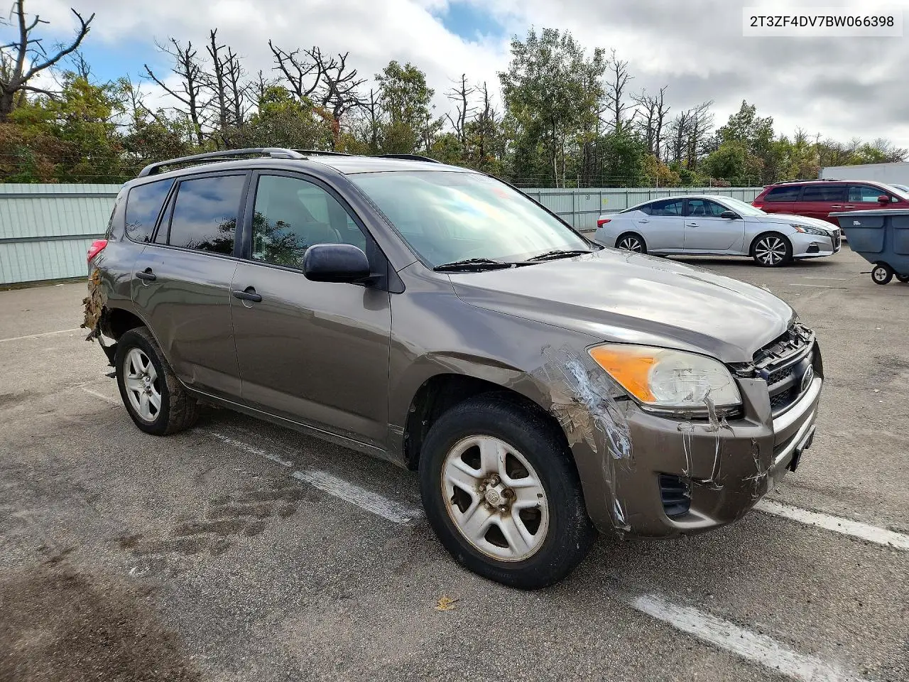 2011 TOYOTA RAV 4 VIN 2T3ZF4DV7BW066398 — фото 4