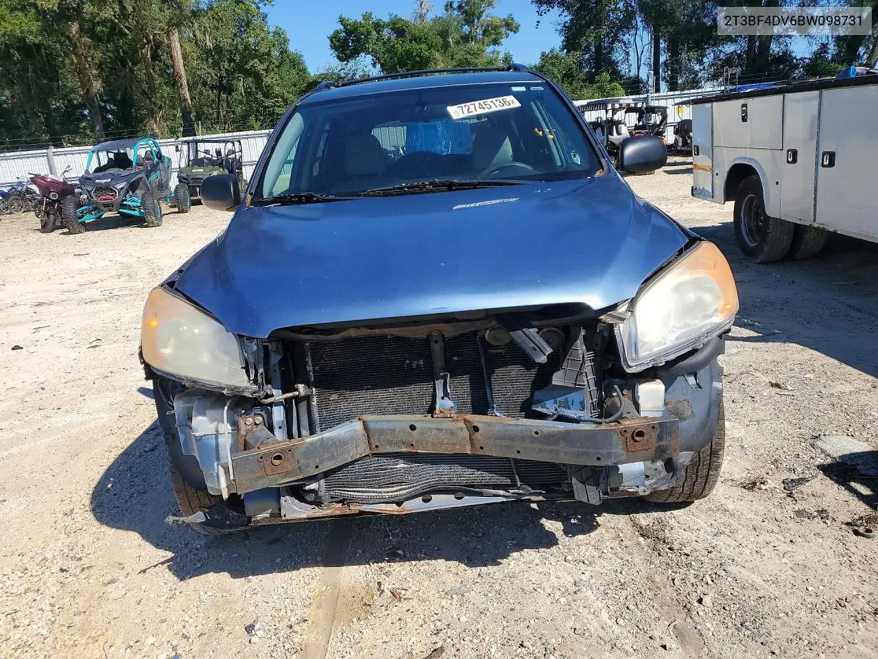 2011 TOYOTA RAV 4 VIN 2T3BF4DV6BW098731 — фото 5