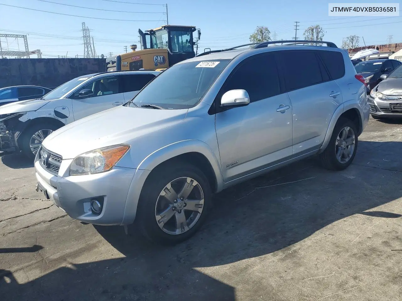 TOYOTA RAV 4 2011, VIN JTMWF4DVXB5036581