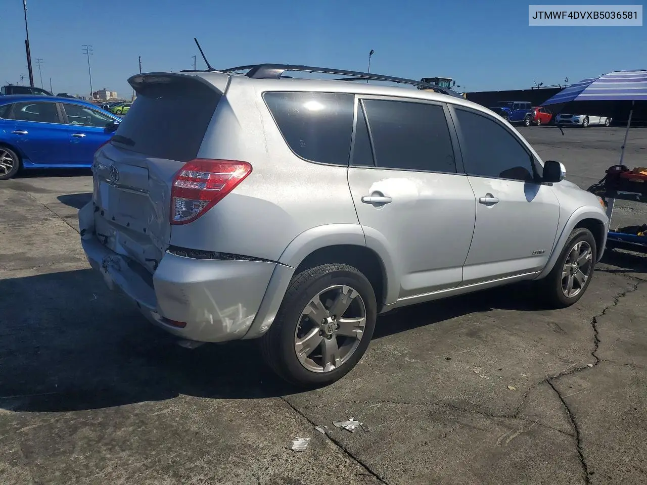 2011 TOYOTA RAV 4 VIN JTMWF4DVXB5036581 — фото 3