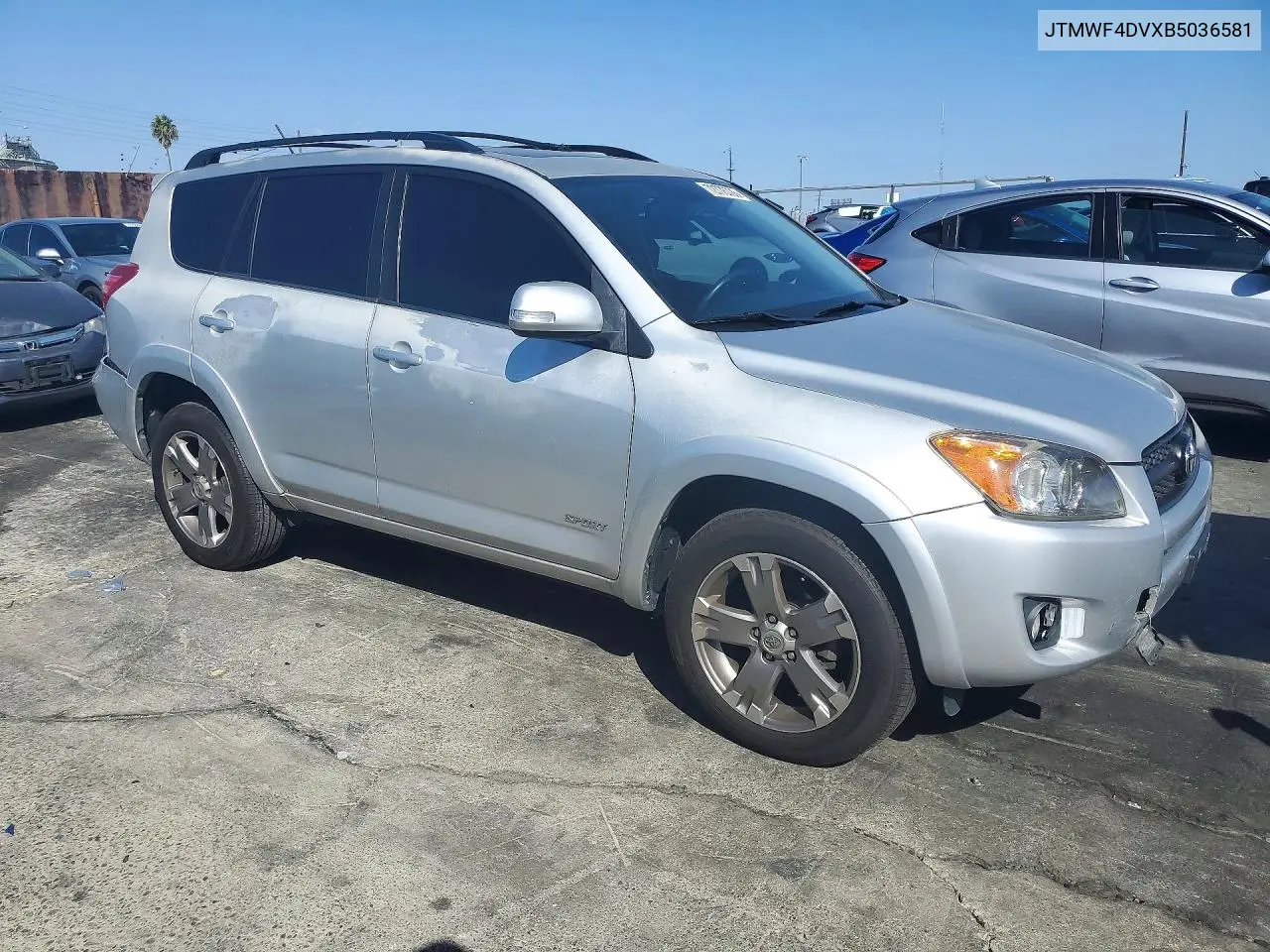 2011 TOYOTA RAV 4 VIN JTMWF4DVXB5036581 — фото 4
