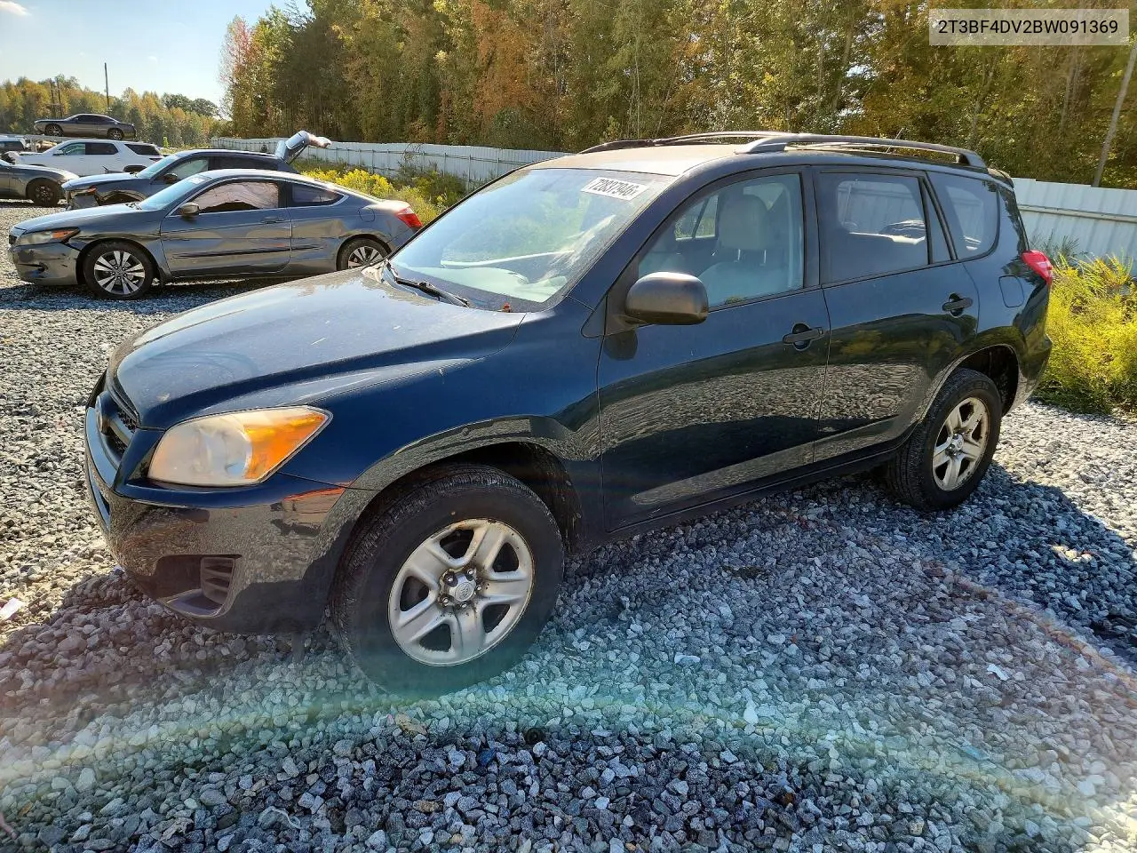 TOYOTA RAV 4 2011, VIN 2T3BF4DV2BW091369