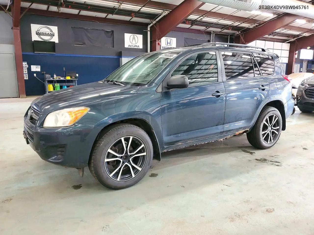 TOYOTA RAV 4 2011, VIN 2T3BK4DV9BW045761