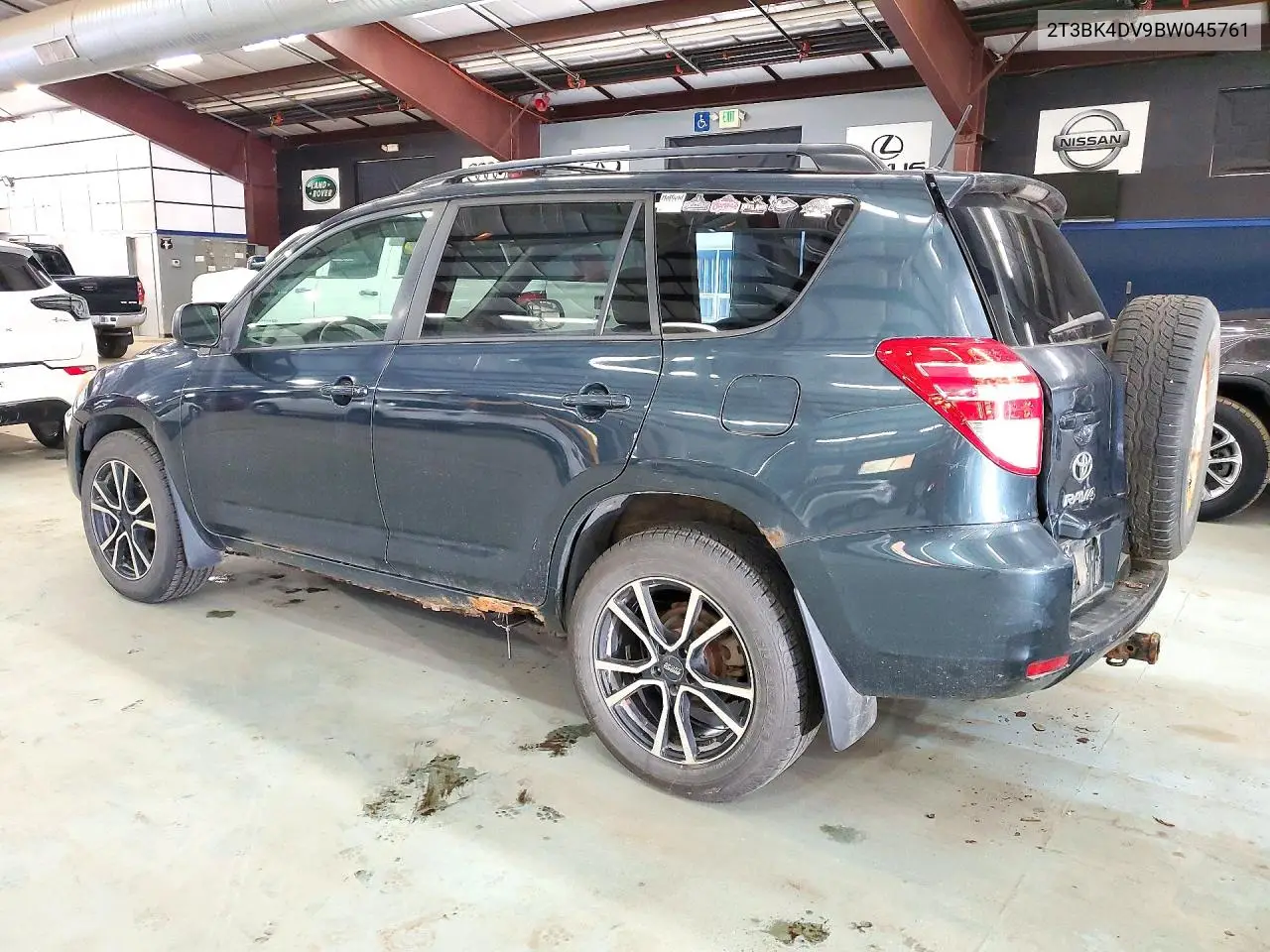 2011 TOYOTA RAV 4 VIN 2T3BK4DV9BW045761 — фото 2