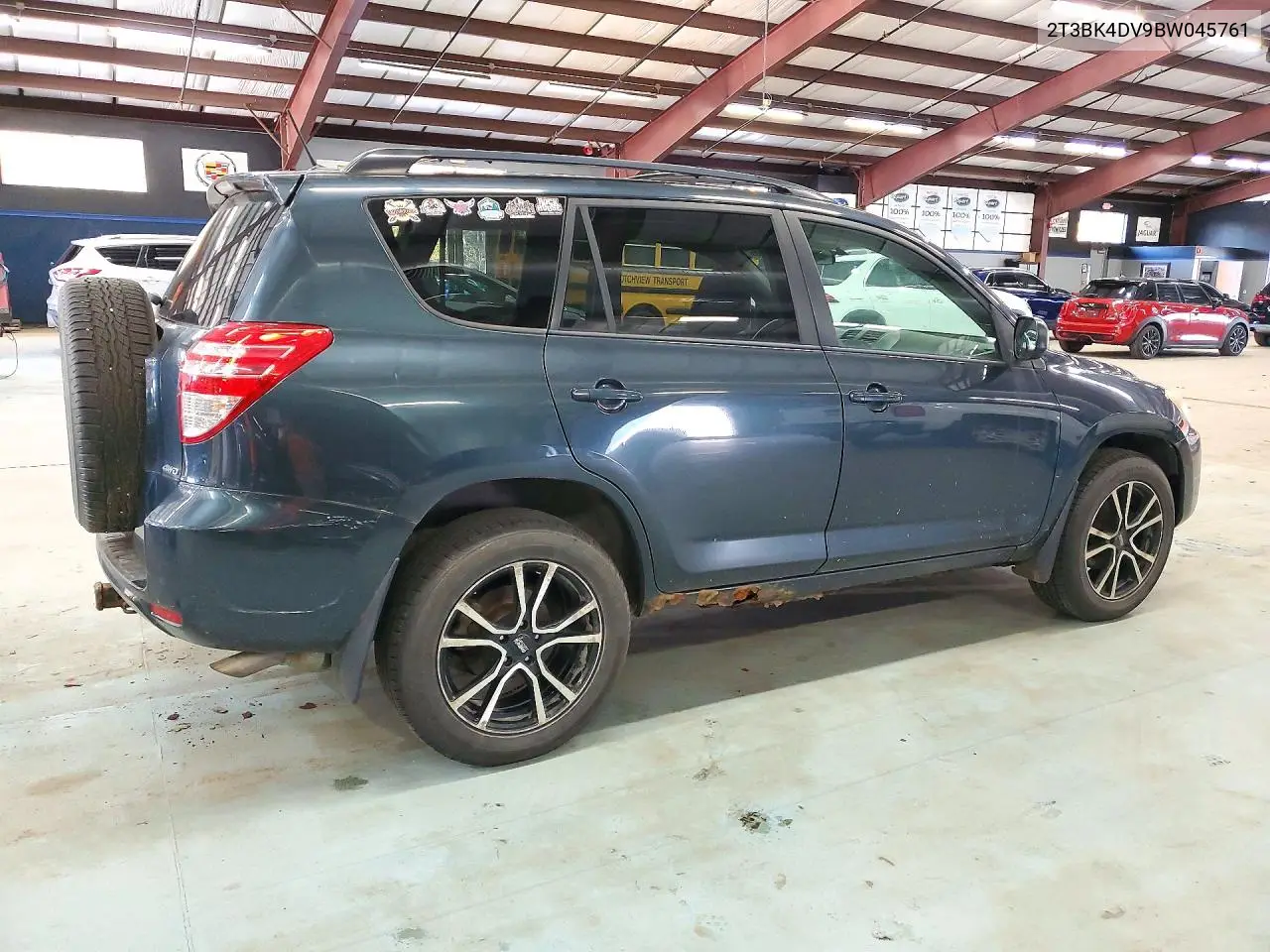 2011 TOYOTA RAV 4 VIN 2T3BK4DV9BW045761 — фото 3