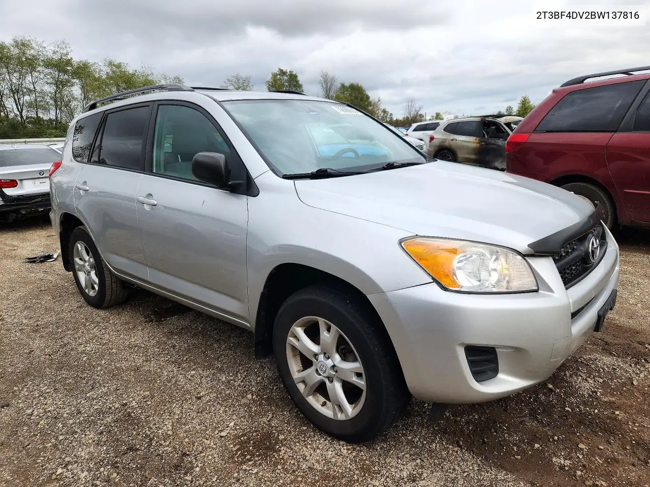 2011 TOYOTA RAV 4 VIN 2T3BF4DV2BW137816 — фото 4