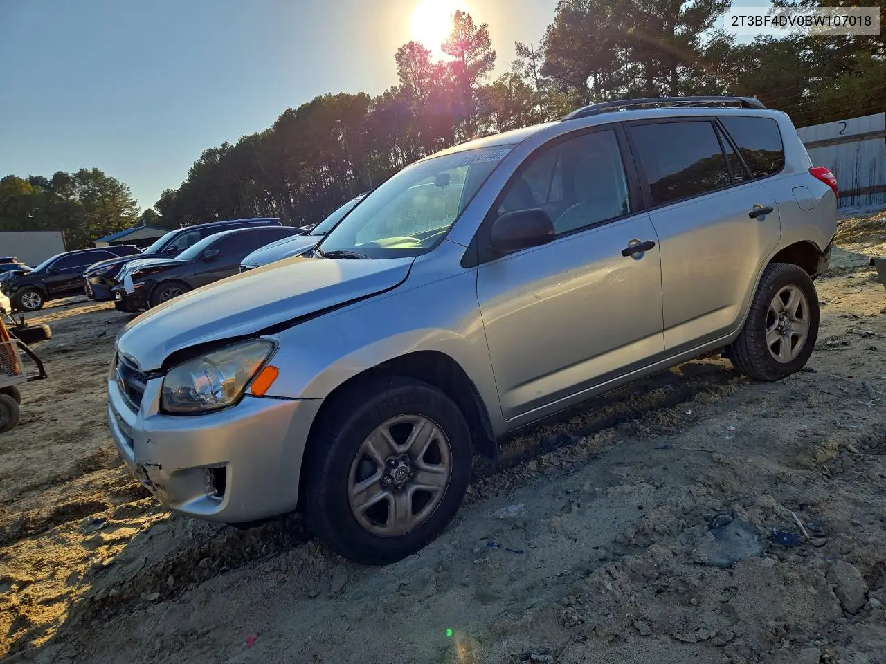TOYOTA RAV 4 2011, VIN 2T3BF4DV0BW107018