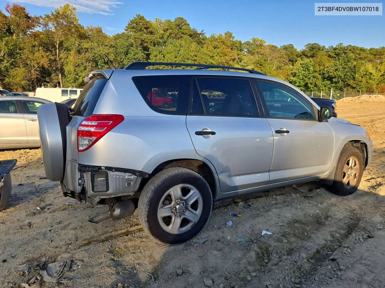 2011 TOYOTA RAV 4 VIN 2T3BF4DV0BW107018 — фото 3