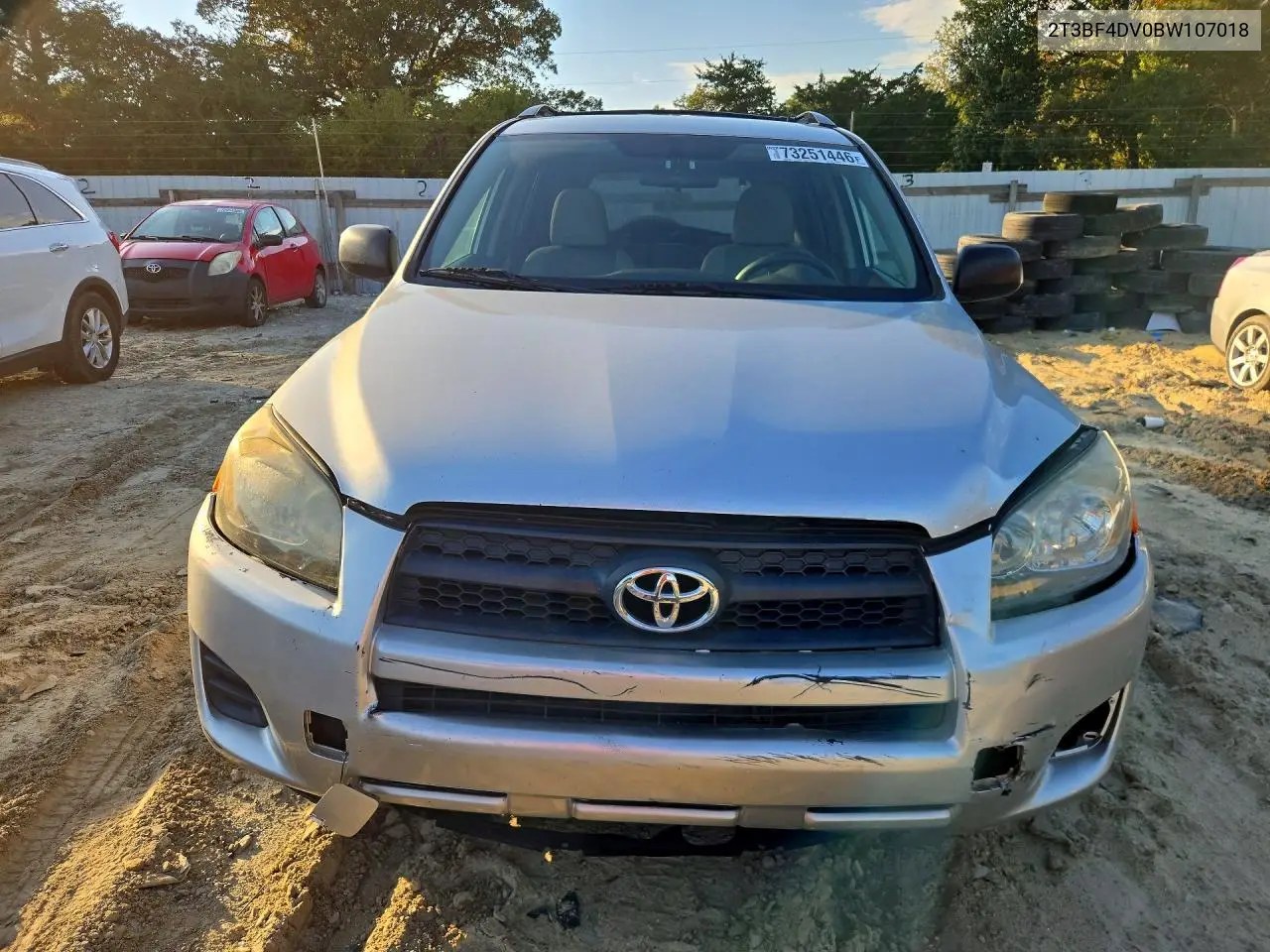 2011 TOYOTA RAV 4 VIN 2T3BF4DV0BW107018 — фото 5