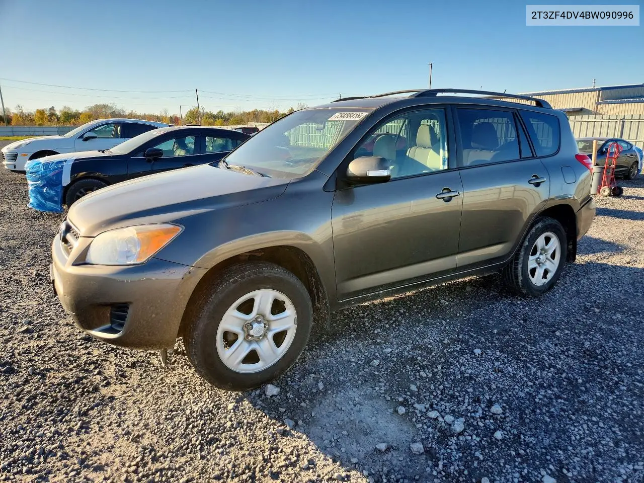 TOYOTA RAV 4 2011, VIN 2T3ZF4DV4BW090996