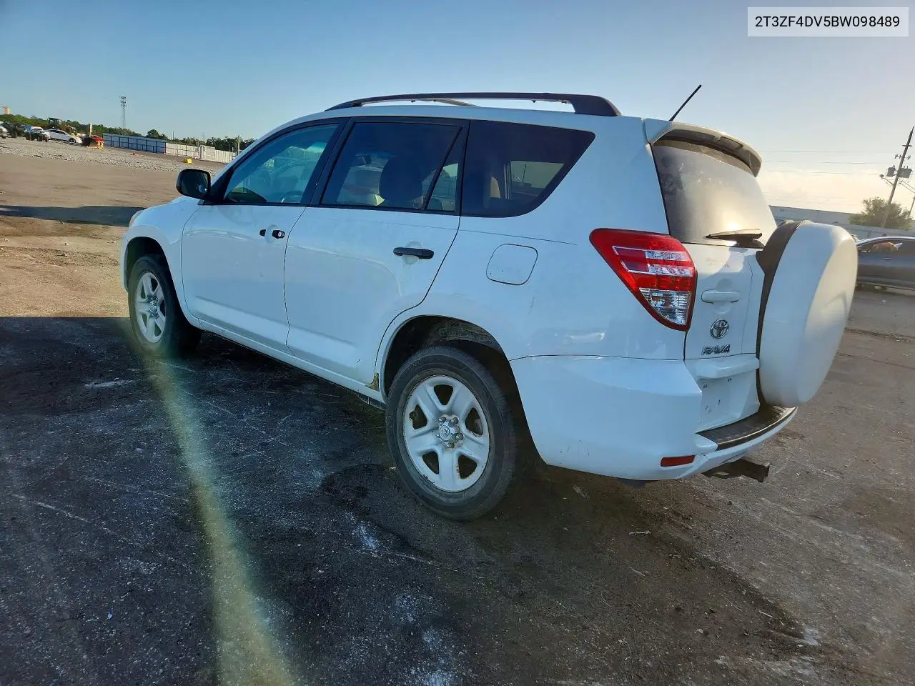 2011 TOYOTA RAV 4 VIN 2T3ZF4DV5BW098489 — фото 2