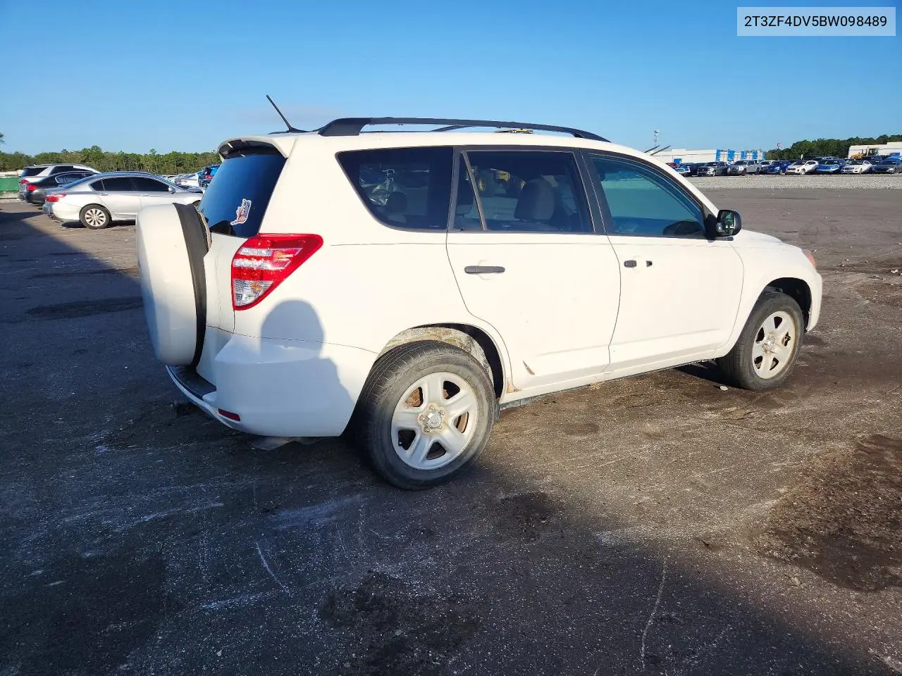 2011 TOYOTA RAV 4 VIN 2T3ZF4DV5BW098489 — фото 3