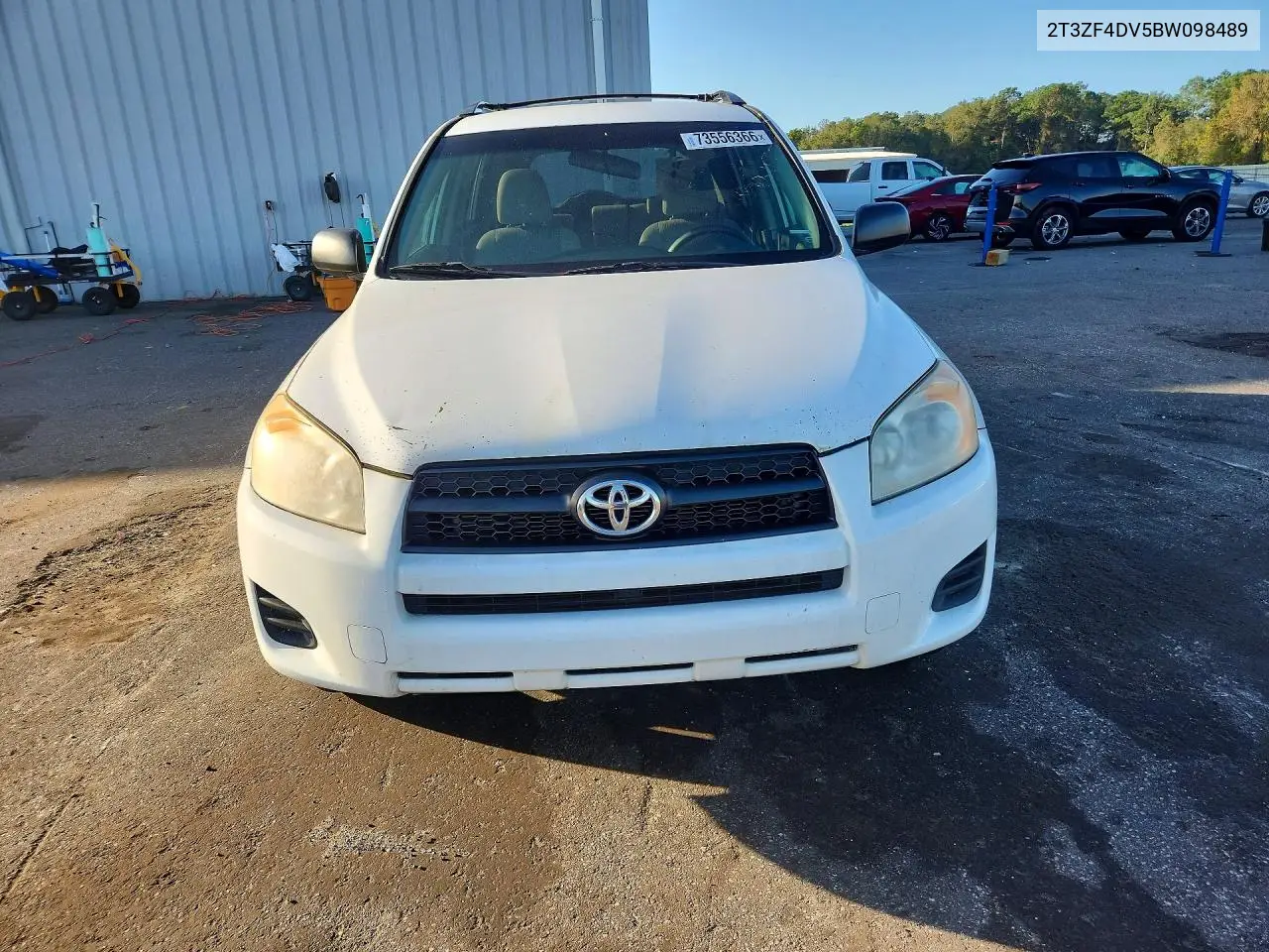 2011 TOYOTA RAV 4 VIN 2T3ZF4DV5BW098489 — фото 5