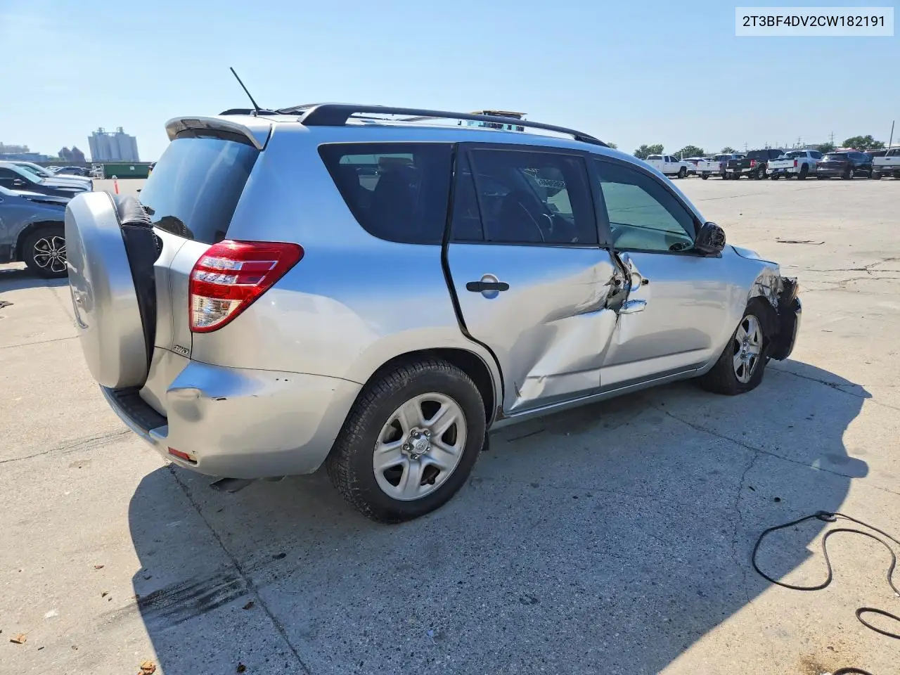 2012 TOYOTA RAV 4 VIN 2T3BF4DV2CW182191 — фото 3