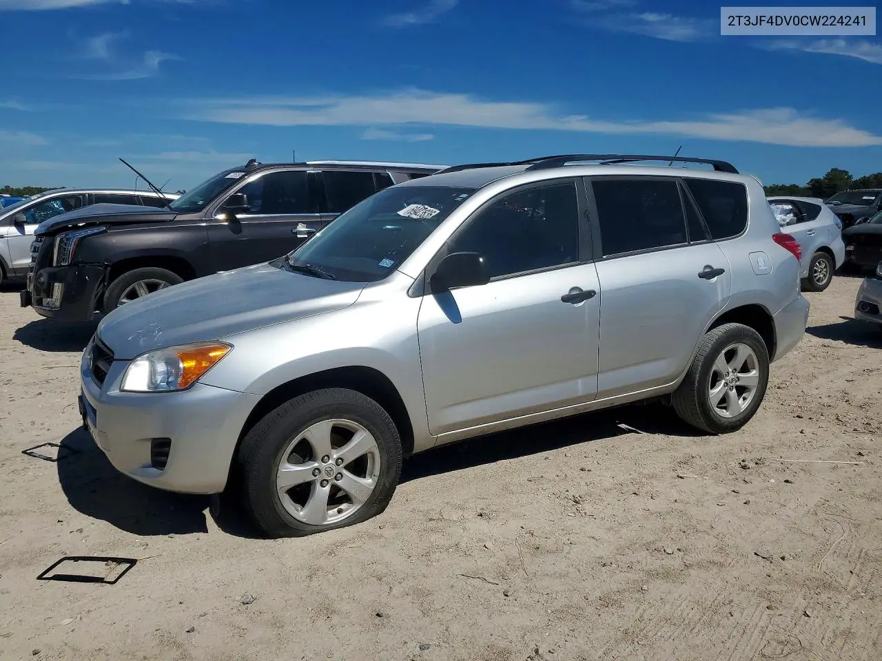 TOYOTA RAV 4 2012, VIN 2T3JF4DV0CW224241