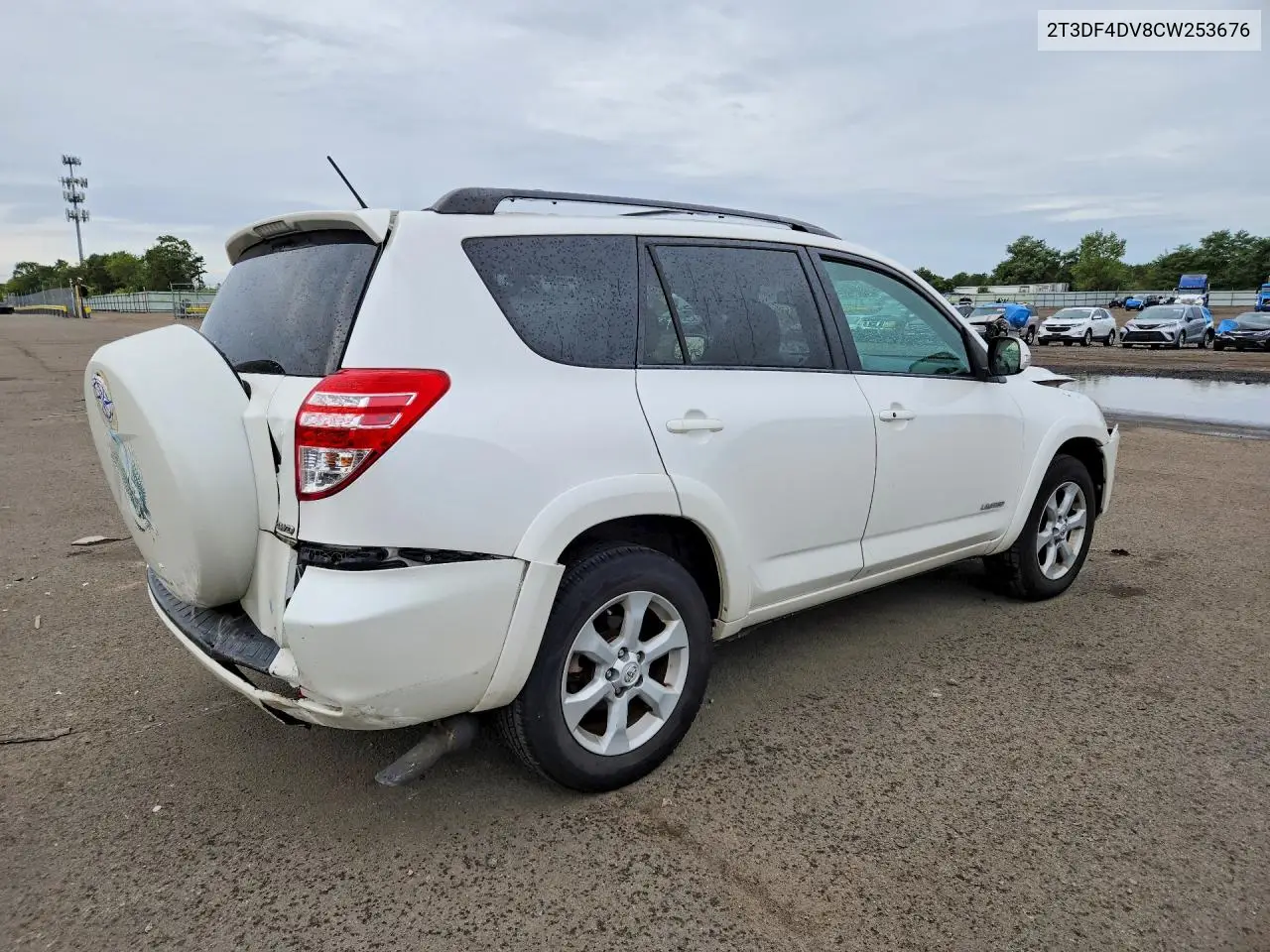2012 TOYOTA RAV 4 VIN 2T3DF4DV8CW253676 — фото 3