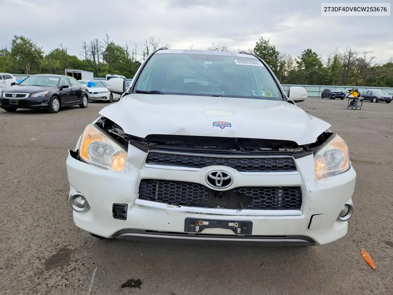 2012 TOYOTA RAV 4 VIN 2T3DF4DV8CW253676 — фото 5