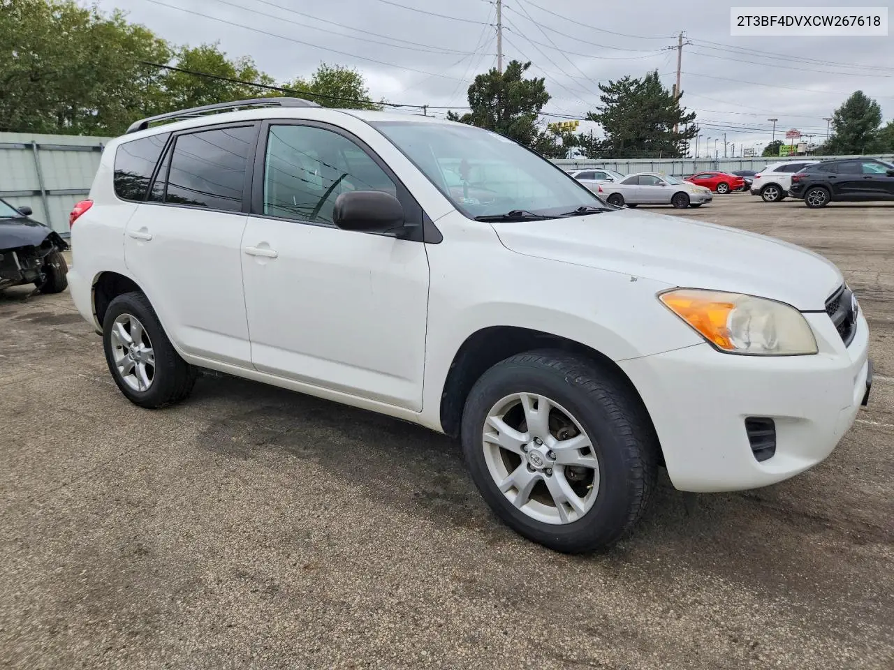 2012 TOYOTA RAV 4 VIN 2T3BF4DVXCW267618 — фото 4