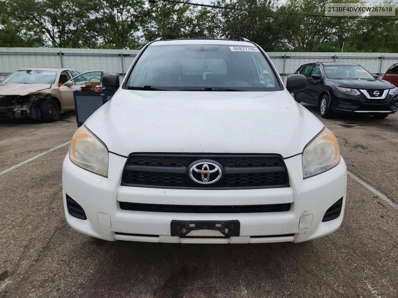 2012 TOYOTA RAV 4 VIN 2T3BF4DVXCW267618 — фото 5