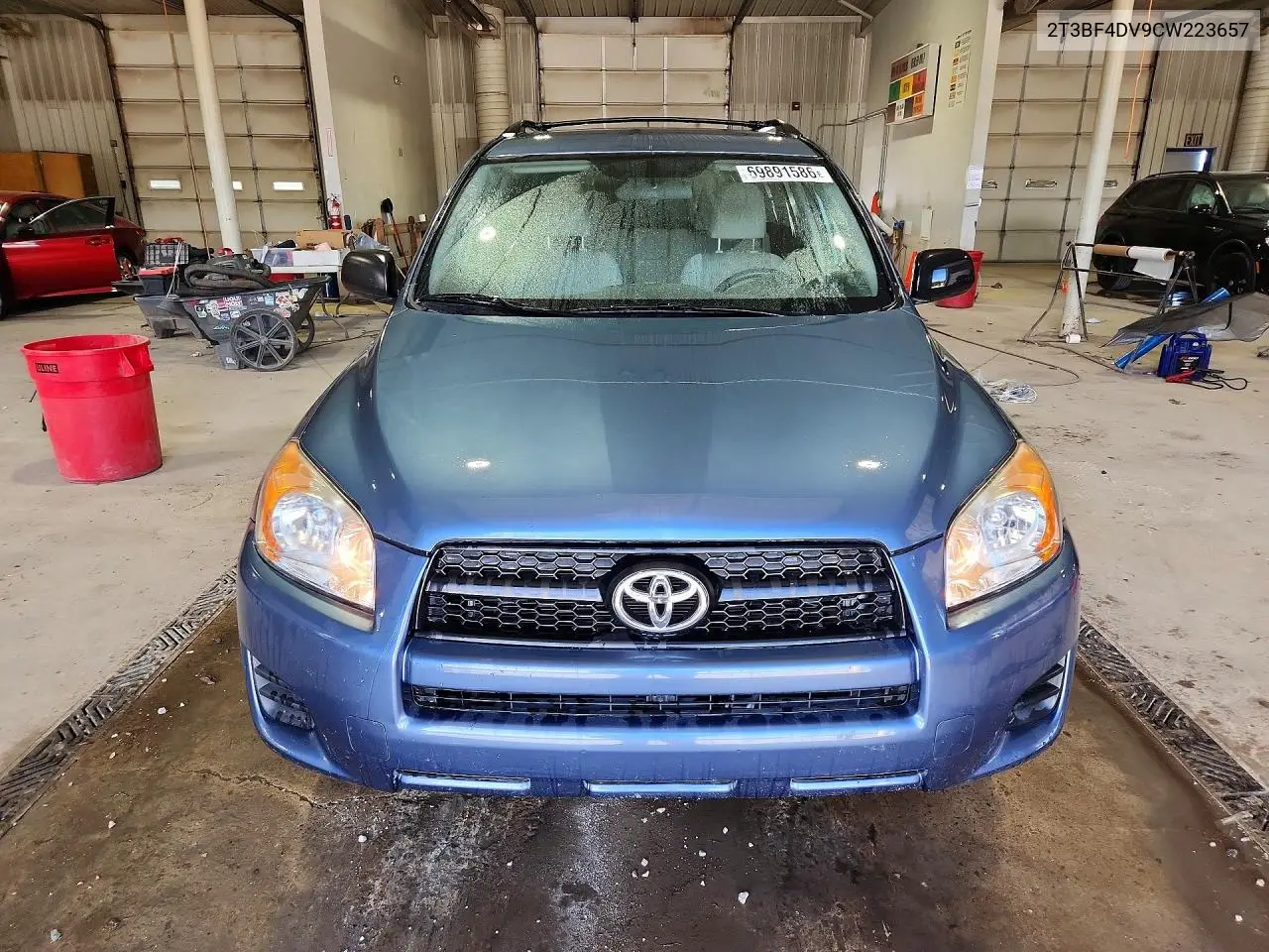 2012 TOYOTA RAV 4 VIN 2T3BF4DV9CW223657 — фото 5
