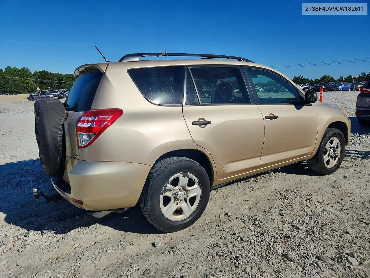 2012 TOYOTA RAV 4 VIN 2T3BF4DV9CW182611 — фото 3