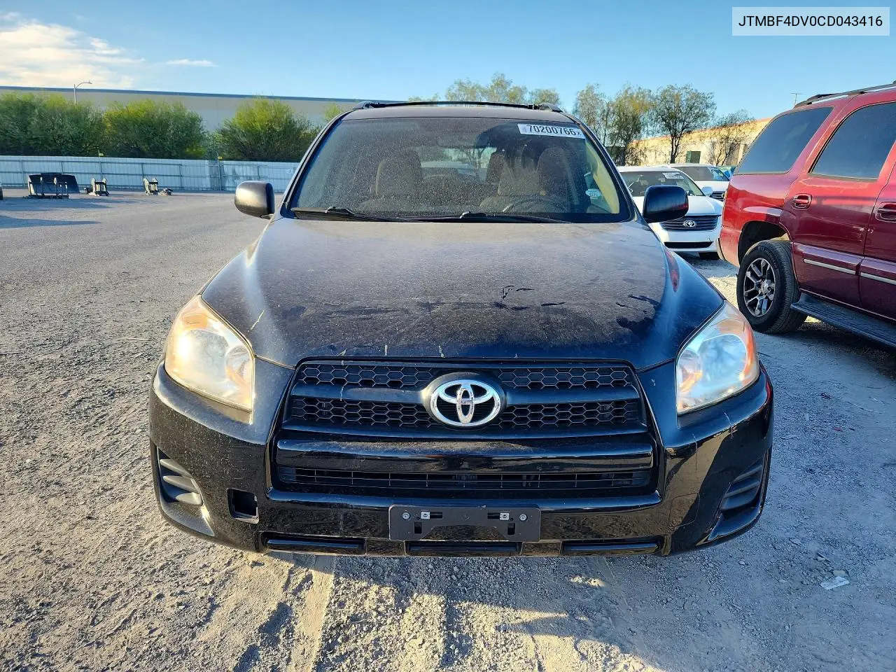 2012 TOYOTA RAV 4 VIN JTMBF4DV0CD043416 — фото 5