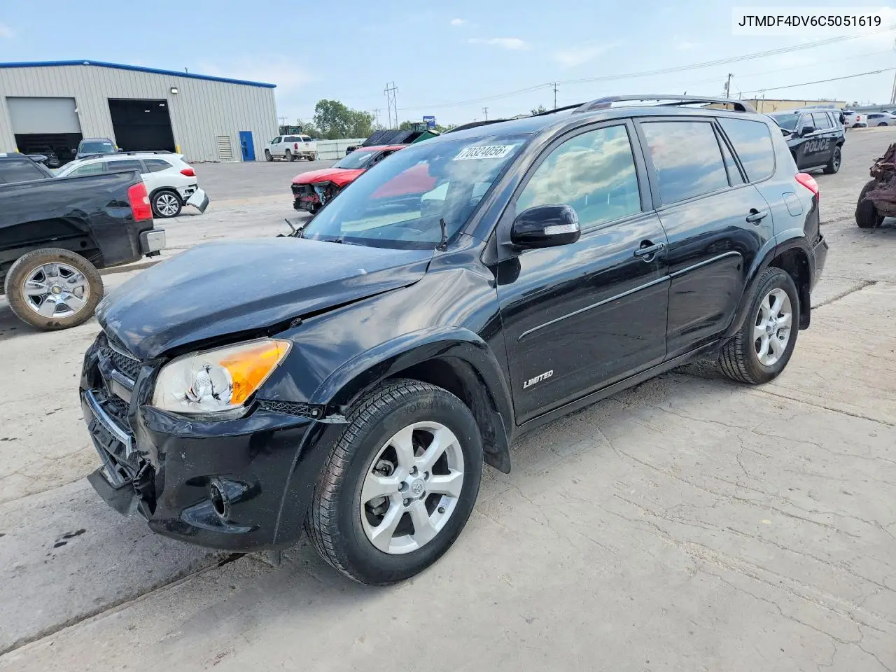 TOYOTA RAV 4 2012, VIN JTMDF4DV6C5051619