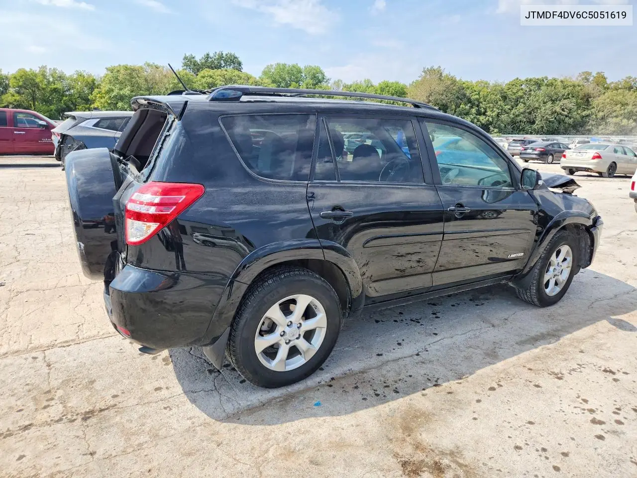 2012 TOYOTA RAV 4 VIN JTMDF4DV6C5051619 — фото 3