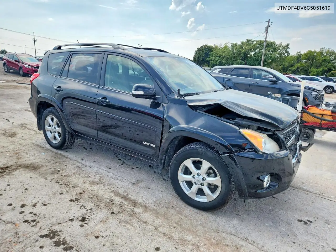 2012 TOYOTA RAV 4 VIN JTMDF4DV6C5051619 — фото 4