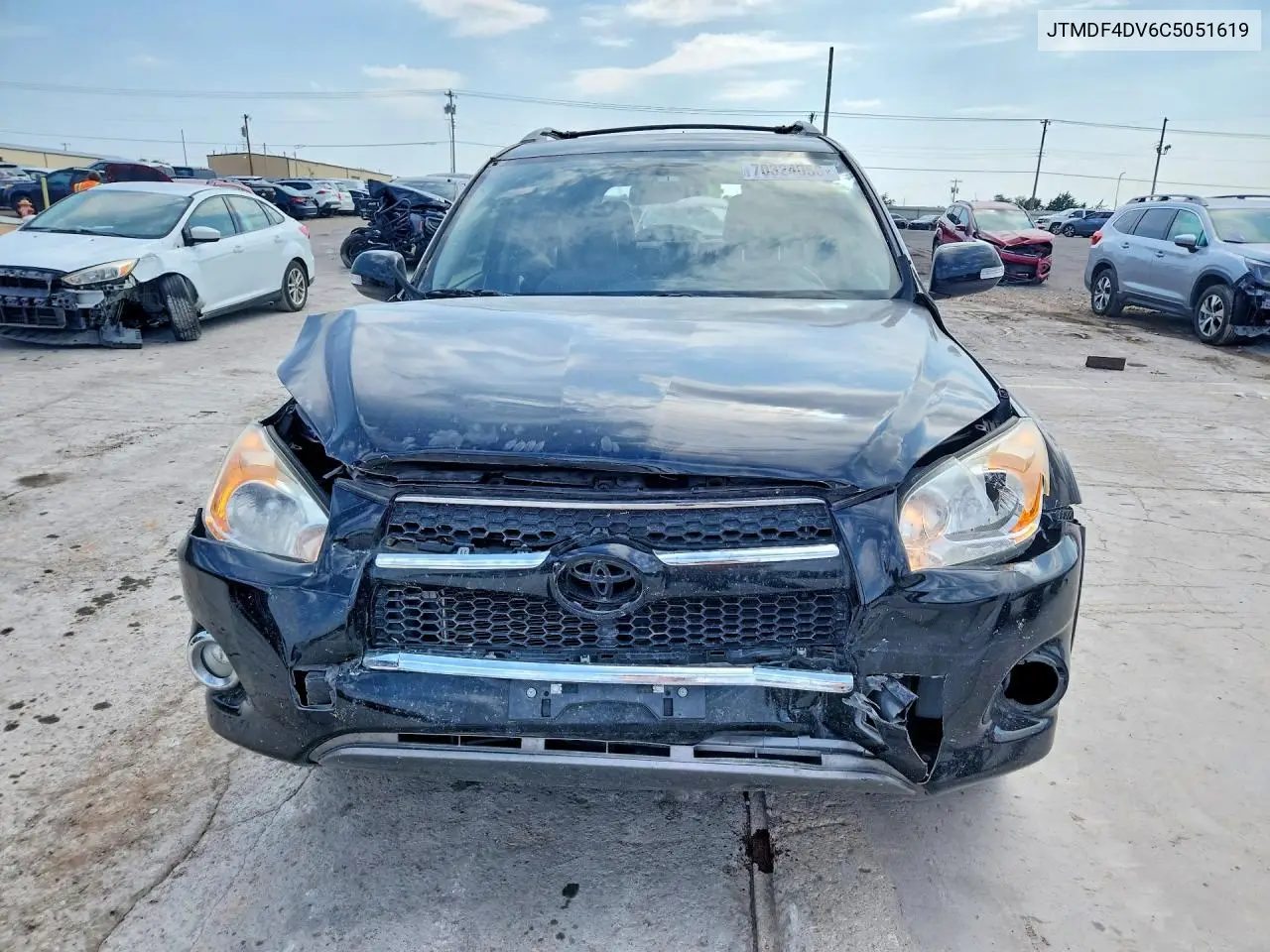 2012 TOYOTA RAV 4 VIN JTMDF4DV6C5051619 — фото 5