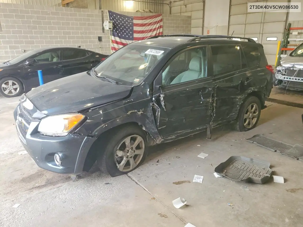 TOYOTA RAV 4 2012, VIN 2T3DK4DV5CW086530