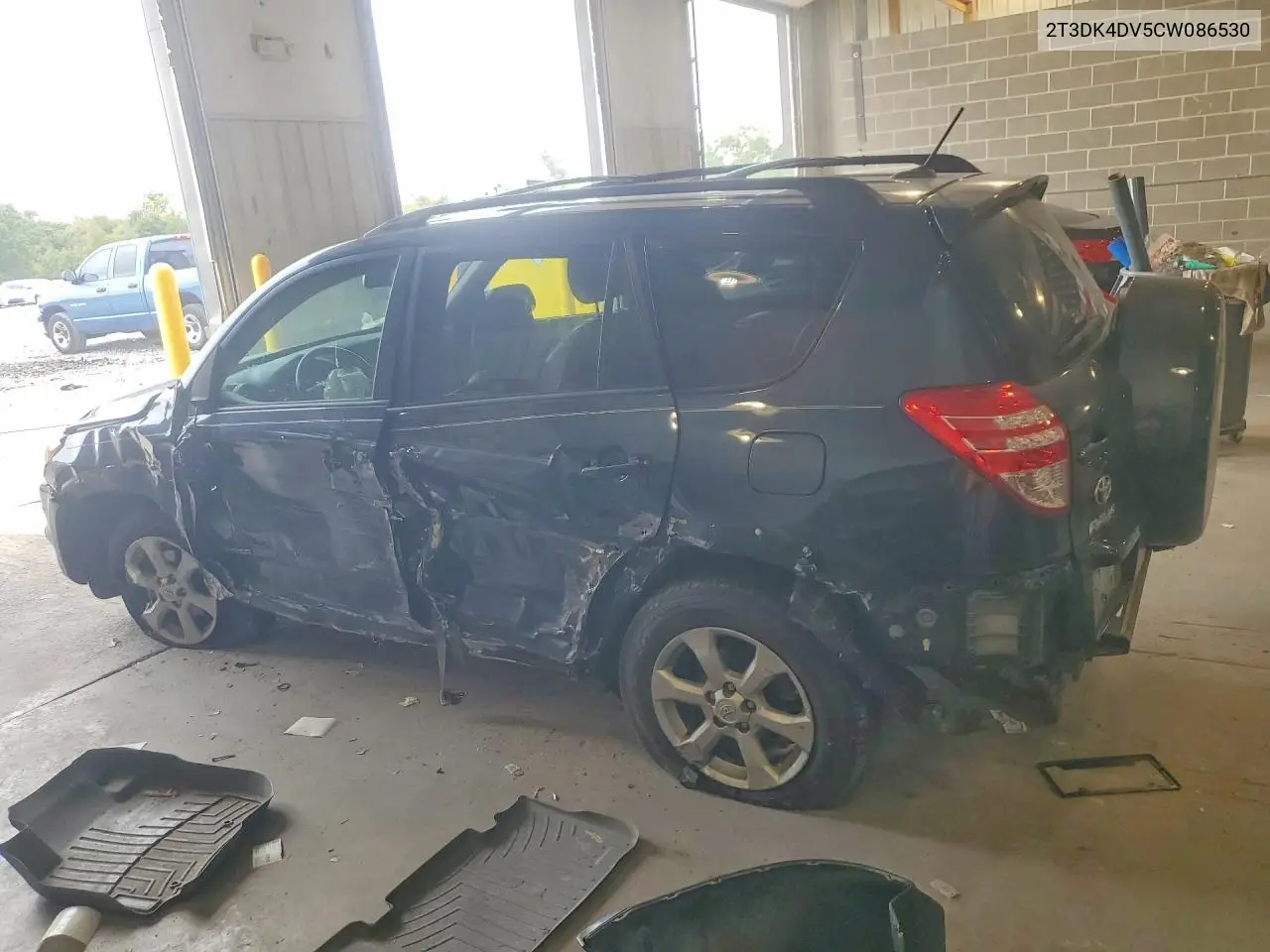 2012 TOYOTA RAV 4 VIN 2T3DK4DV5CW086530 — фото 2