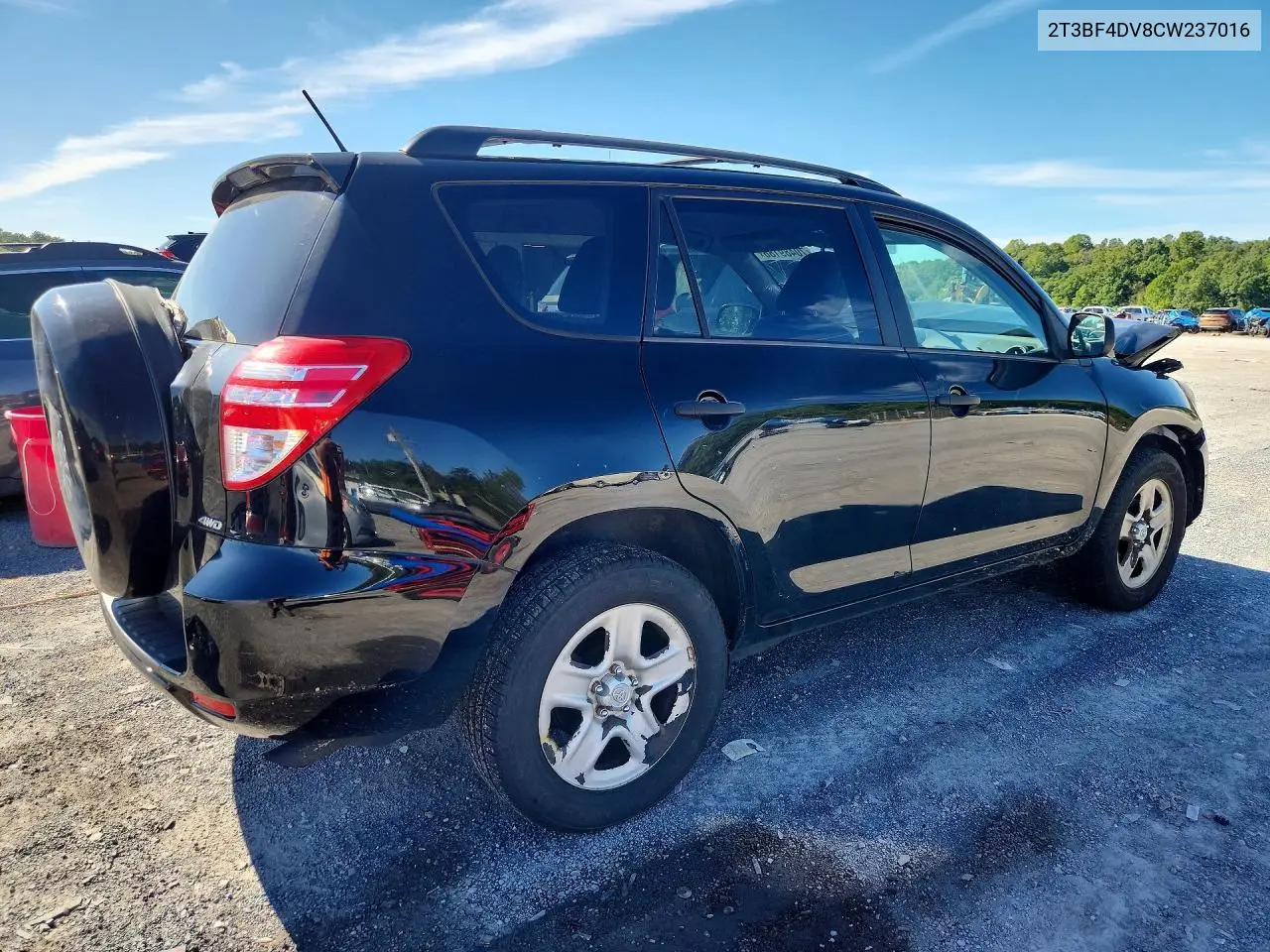 2012 TOYOTA RAV 4 VIN 2T3BF4DV8CW237016 — фото 3