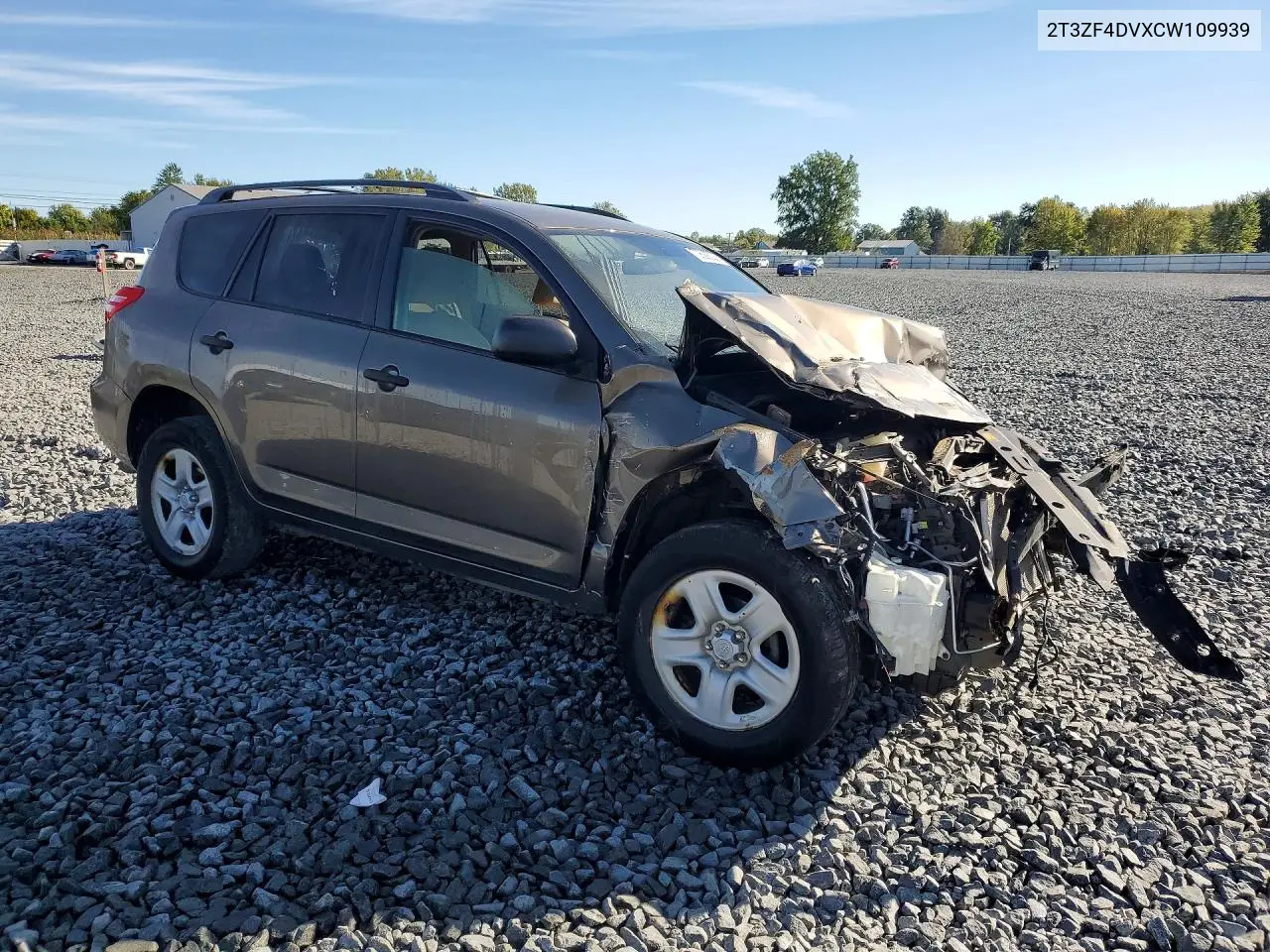 2012 TOYOTA RAV 4 VIN 2T3ZF4DVXCW109939 — фото 4
