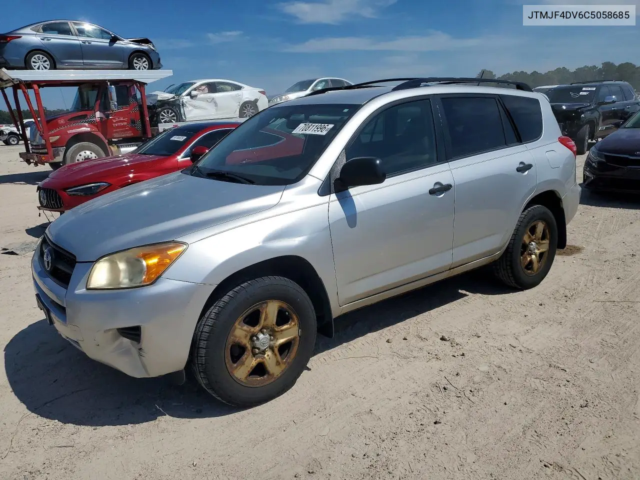 TOYOTA RAV 4 2012, VIN JTMJF4DV6C5058685