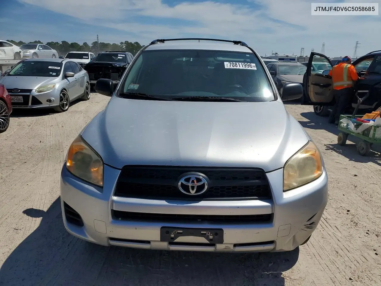2012 TOYOTA RAV 4 VIN JTMJF4DV6C5058685 — фото 5