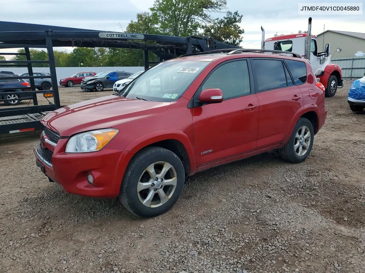 TOYOTA RAV 4 2012, VIN JTMDF4DV1CD045880