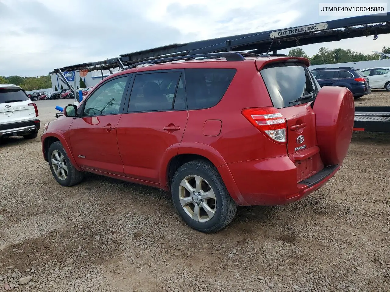 2012 TOYOTA RAV 4 VIN JTMDF4DV1CD045880 — фото 2