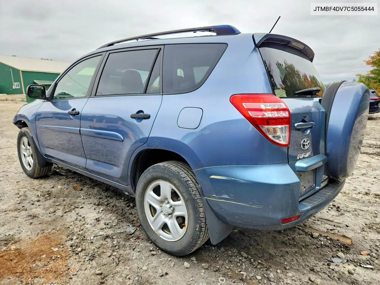 2012 TOYOTA RAV 4 VIN JTMBF4DV7C5055444 — фото 2