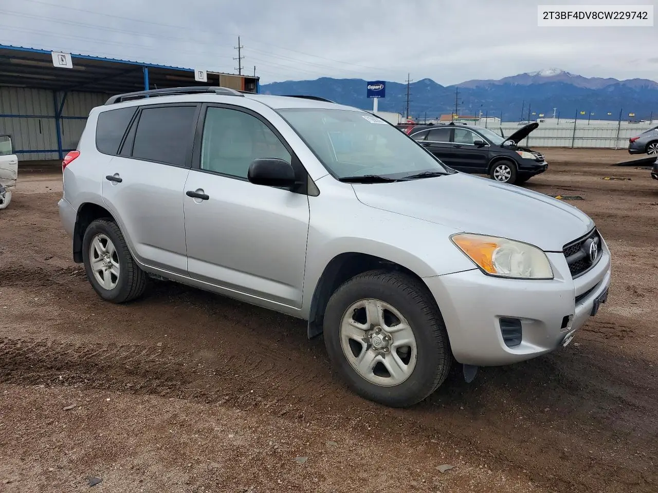 2012 TOYOTA RAV 4 VIN 2T3BF4DV8CW229742 — фото 4